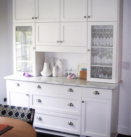 Desk and Cabinets